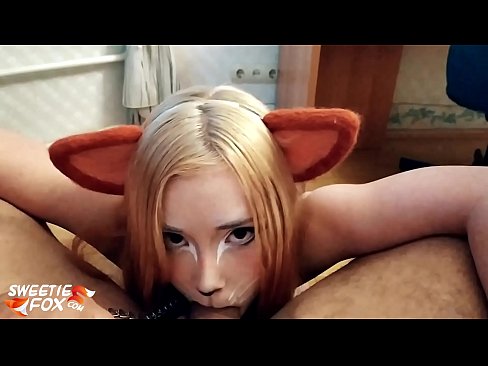❤️ Kitsune traga o pau e corre na súa boca ❤️❌ Porno ruso en nós